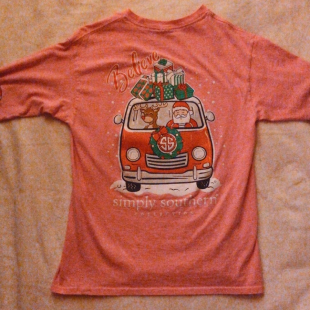 Simply southern pink believe shirt